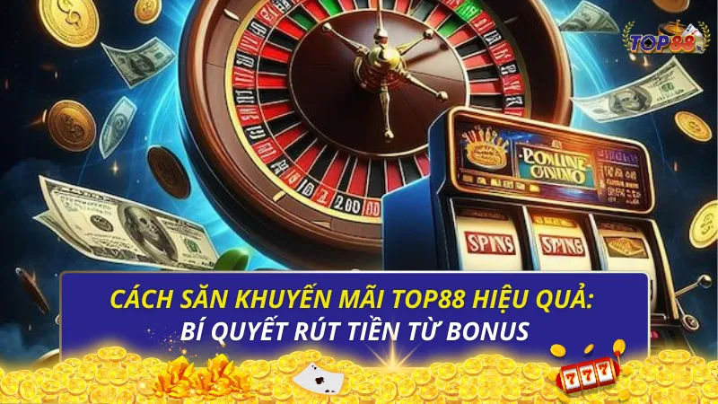 Cách săn khuyến mãi Top88 hiệu quả: Bí quyết rút tiền từ bonus